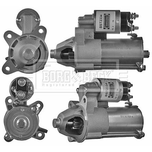 Borg & Beck Starter Motor 12V 1.4kW 10 Teeth BST2334