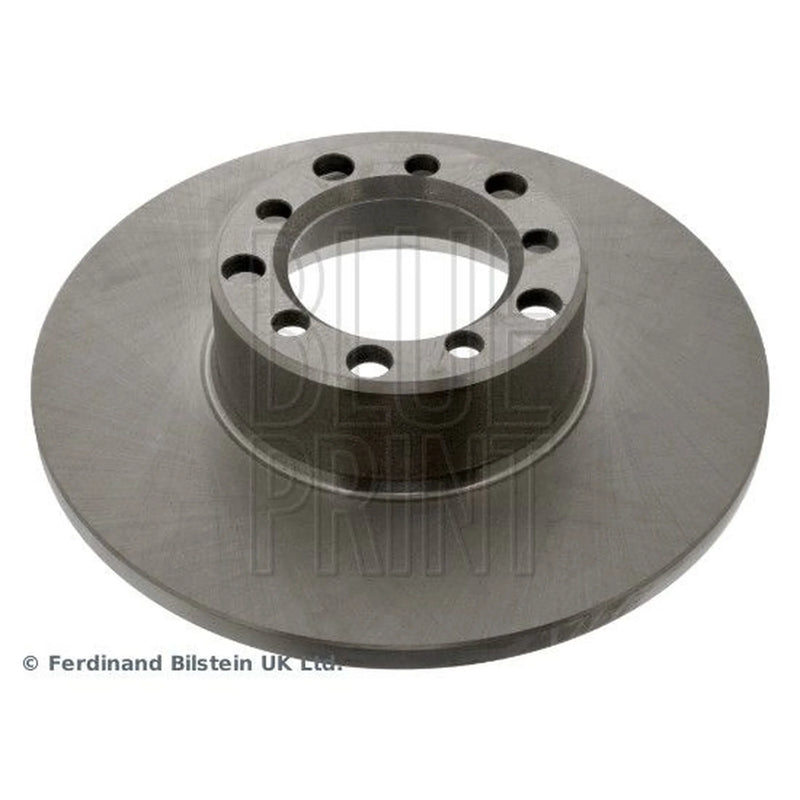 Blue Print 2 x Solid Front Brake Discs ADU174378