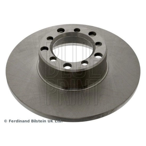 Blue Print 2 x Solid Front Brake Discs ADU174378