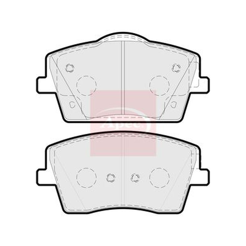 Apec Front Brake Pad Set PAD2249