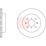 Apec 2 x Vented Front Brake Discs DSK2265