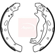 Apec Brake Shoe Set Axle Kit SHU769