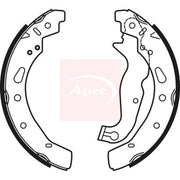 Apec Brake Shoe Set Axle Kit SHU769