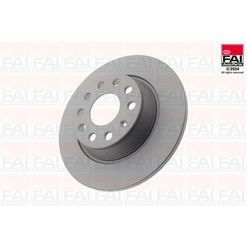 FAI 2 x Solid Rear Brake Discs BD120