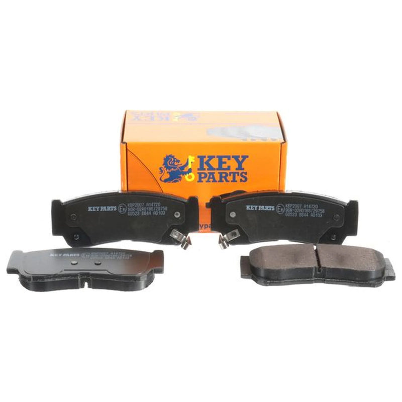 Key Parts 4 x Rear Brake Pad Set KBP2007