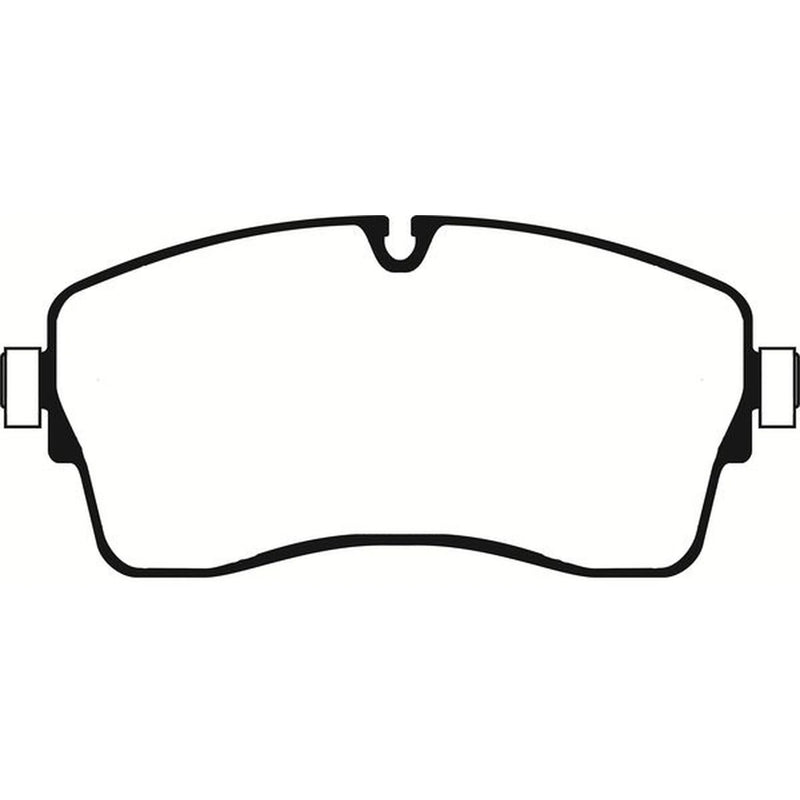 Abtex Front Brake Pad Set PLU2407
