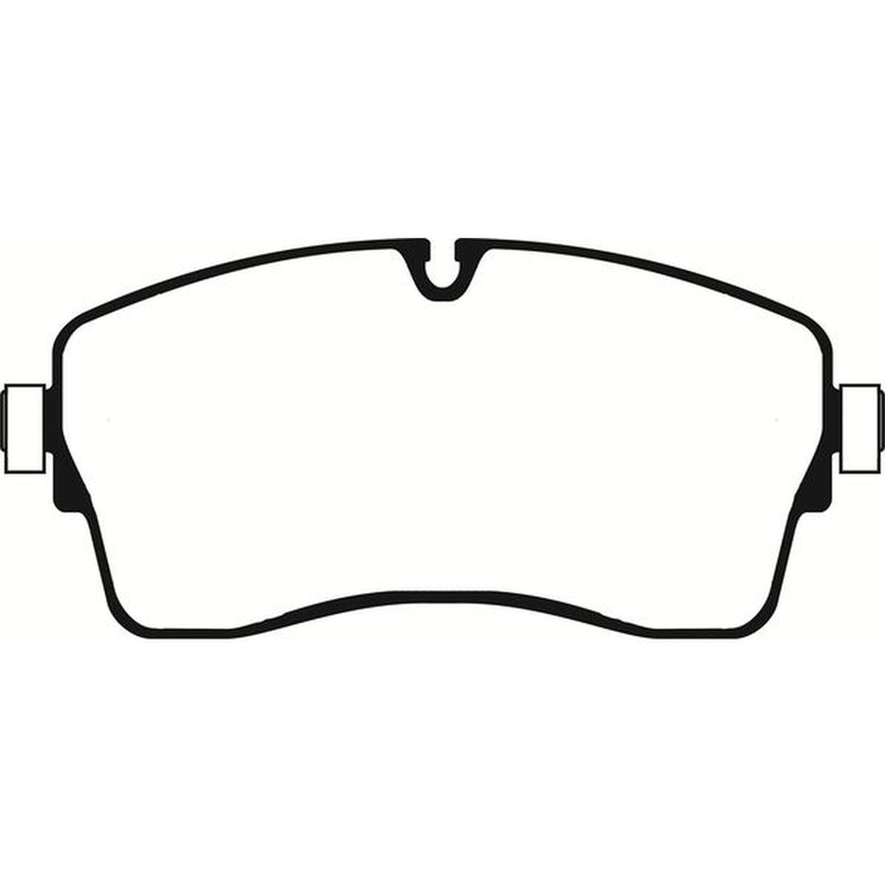 Abtex Front Brake Pad Set PLU2407