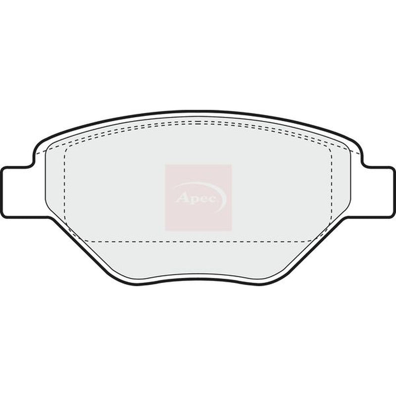 Apec Front Brake Pad Set PAD1305