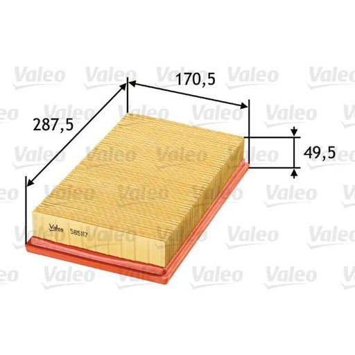 Valeo Engine Air Filter 585117