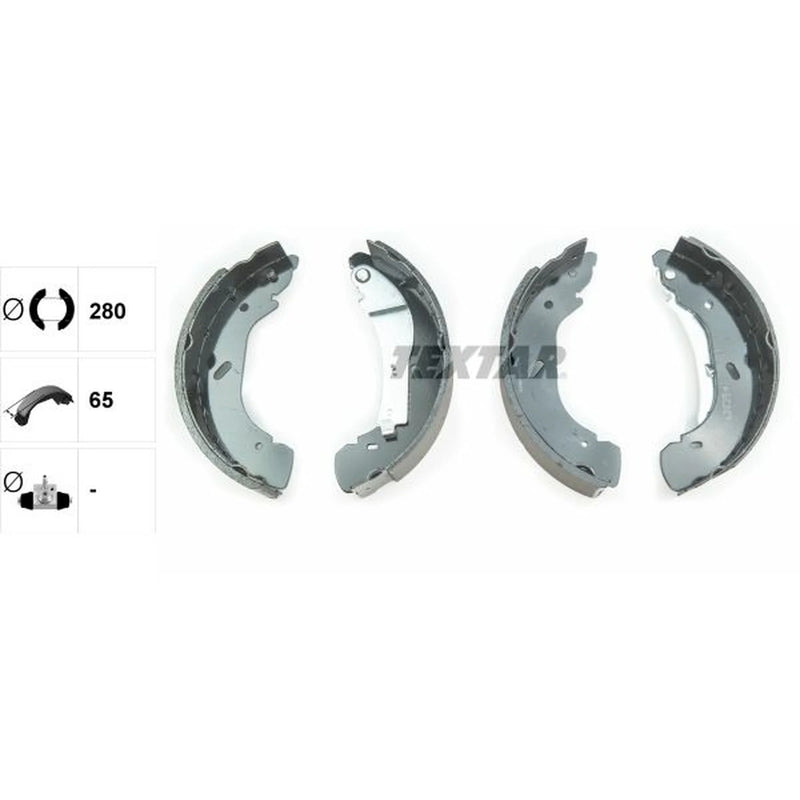 Textar Brake Shoe Set Axle Kit 91058600