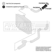 First Line Intercooler Turbo Charge Air Hose FTH1429