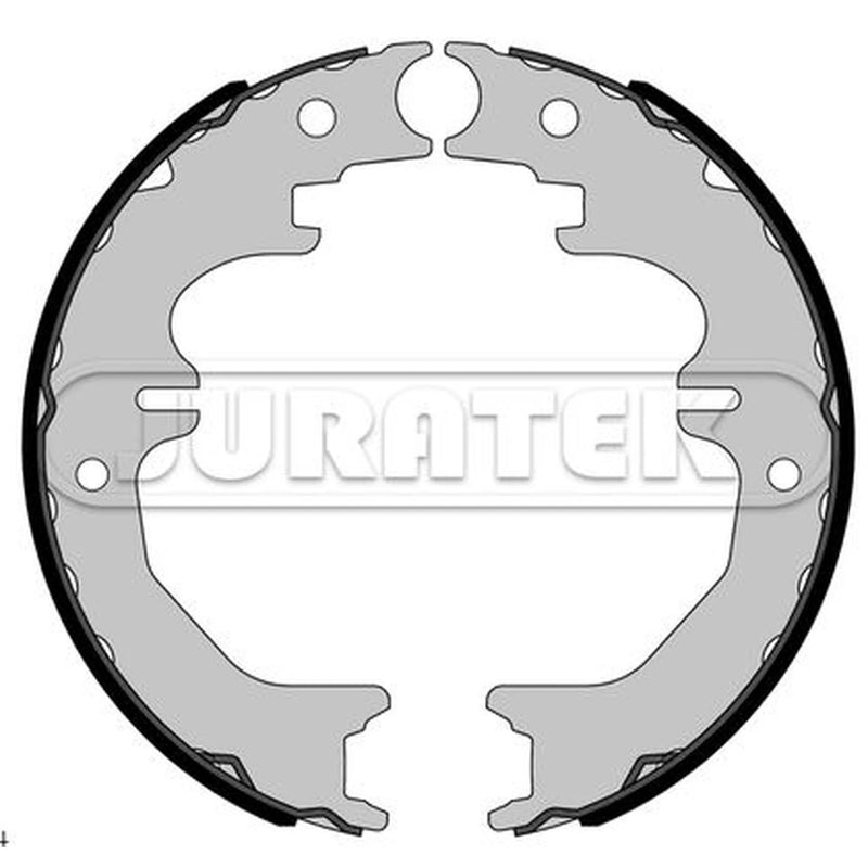 Juratek Brake Shoe Set Axle Kit Rear JBS1264