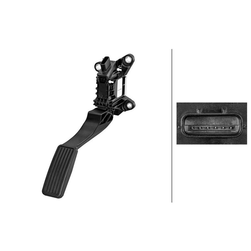 Hella Accelerator Pedal Position Sensor 6PV 011 673-801