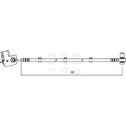 Apec Brake Hydraulic Hose Line Front Right HOS4013