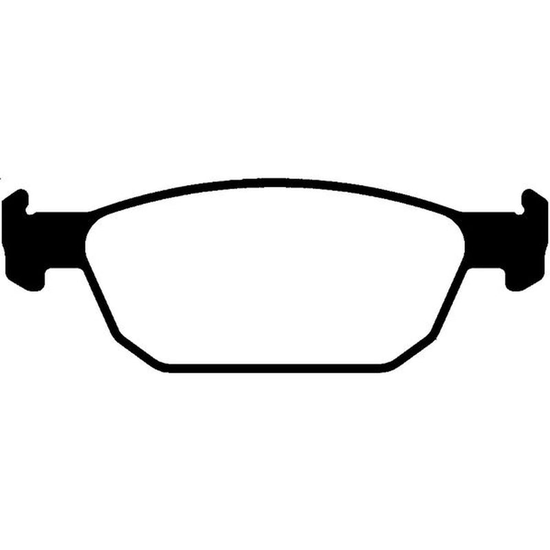 Abtex Front Brake Pad Set PLU2037