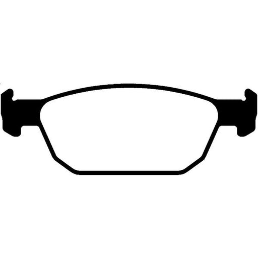 Abtex Front Brake Pad Set PLU2037