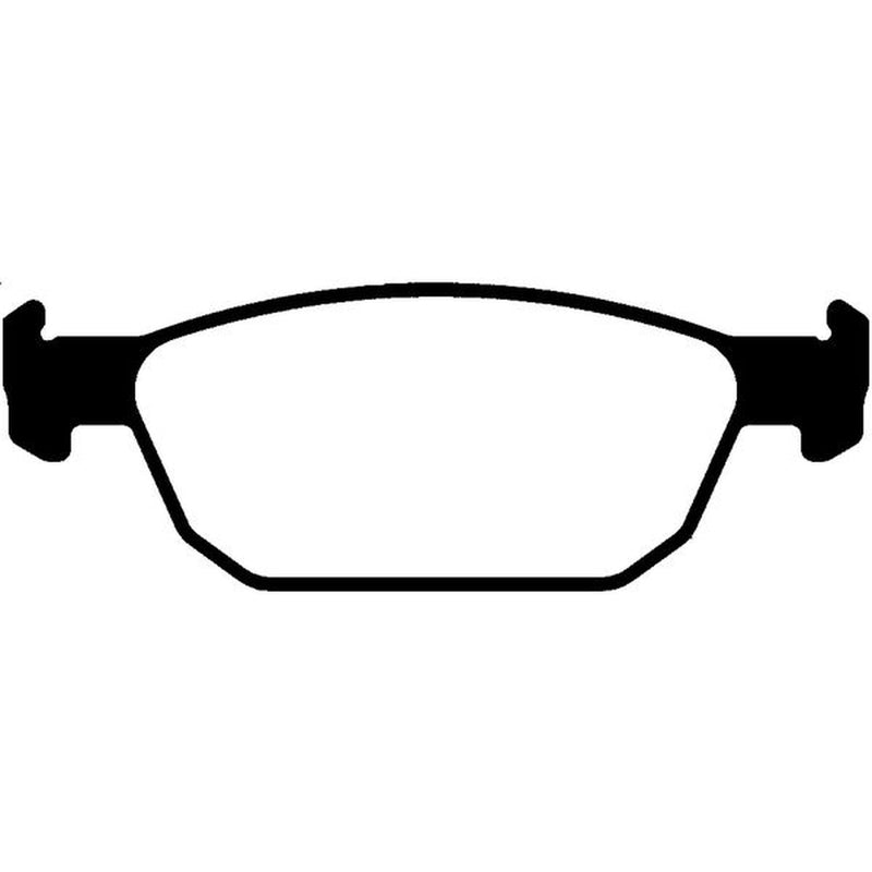 Abtex Front Brake Pad Set PLU2037