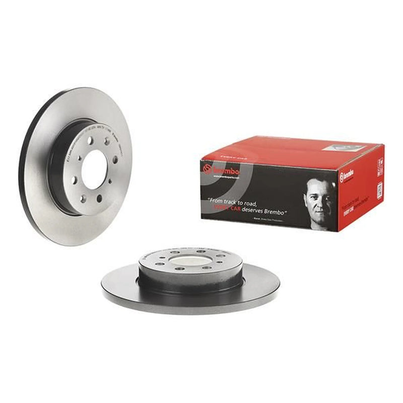 Brembo 2 x Solid Front Brake Discs 08.6918.11