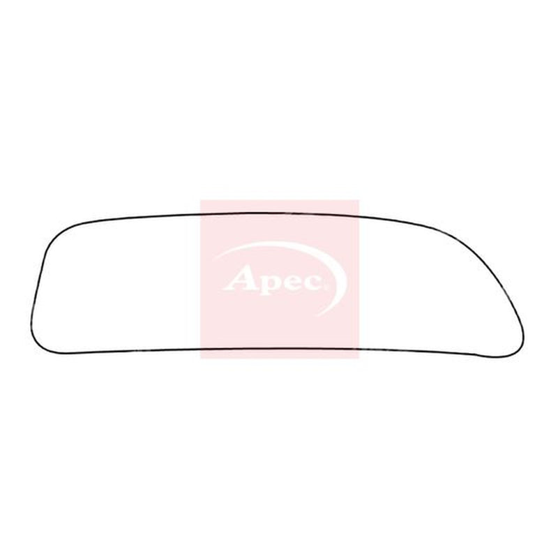 Apec Exterior Wing Mirror Glass Left AMS2819