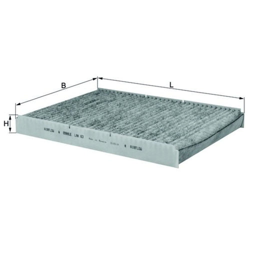 Mahle Cabin Air Filter (Pollen Filter) LAK 63