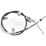 Borg & Beck Handbrake Cable Right Rear BKB3997