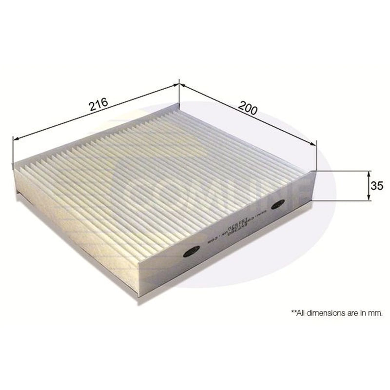 Comline Cabin Air Filter (Pollen Filter) EKF380