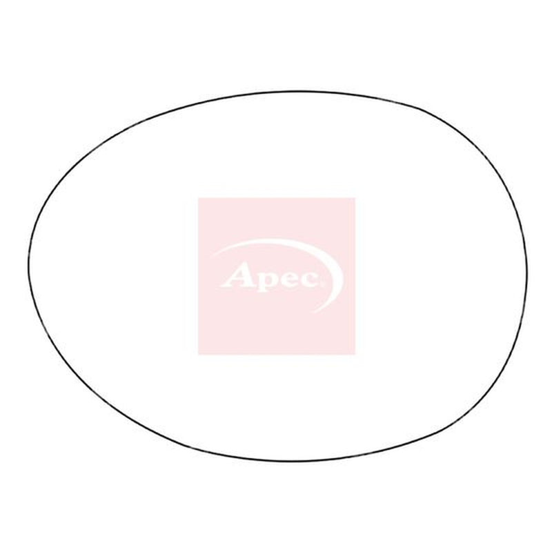 Apec Exterior Wing Mirror Glass Left AMS2769A