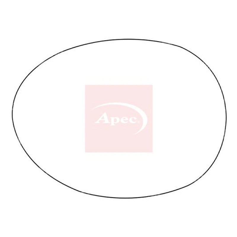 Apec Exterior Wing Mirror Glass Left AMS2769A