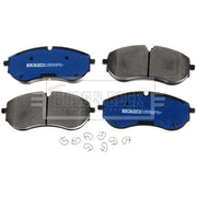 Borg & Beck 4 x Front Brake Pad Set BBP2837