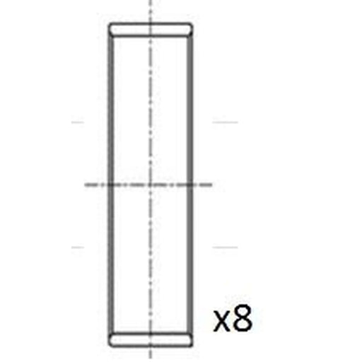 FAI Big End Bearing Set 60.02mm BB2086-STD