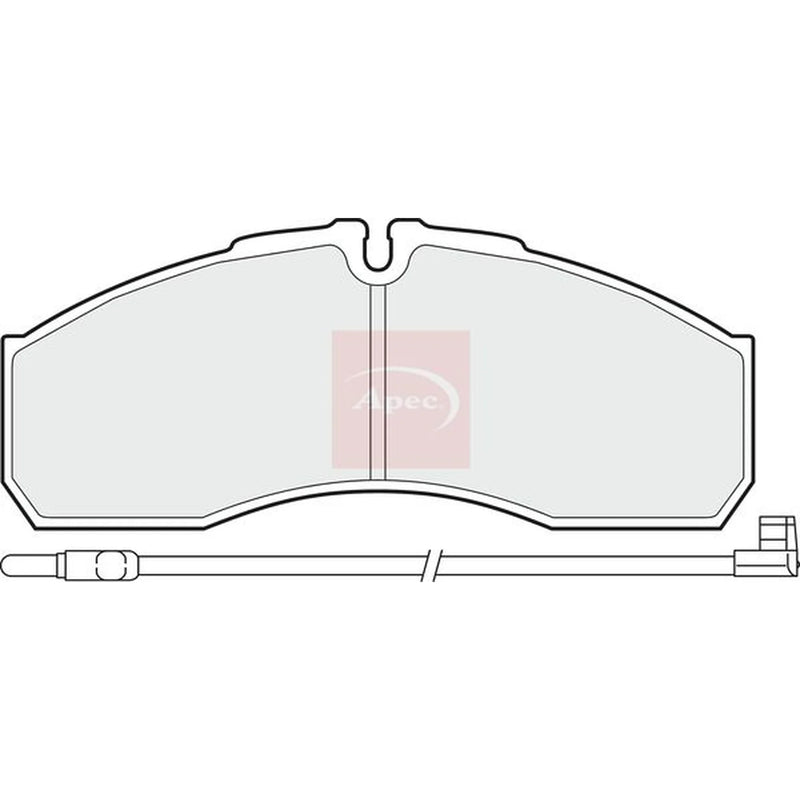 Apec Front Brake Pad Set PAD1495