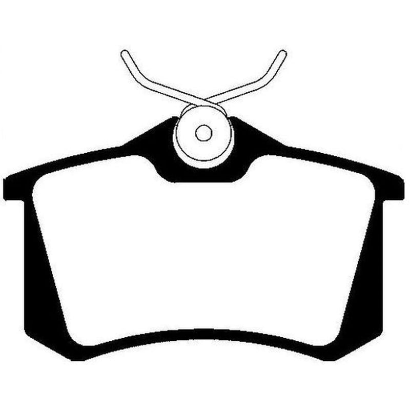 Abtex Rear Brake Pad Set PLU3676