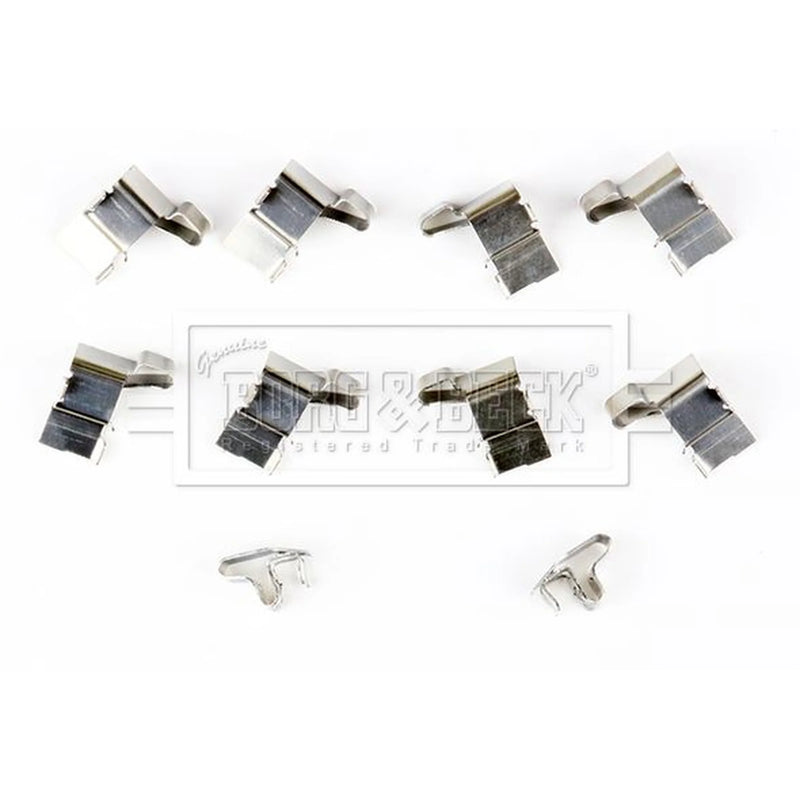 Borg & Beck Brake Pad Accessory Fitting Kit Front BBK1445