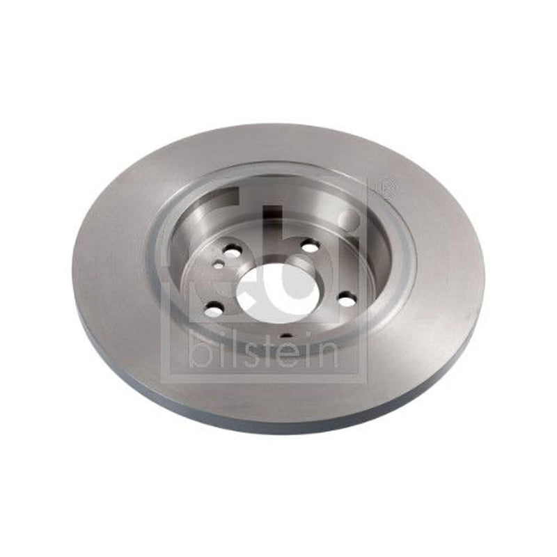 Febi 2 x Solid Rear Brake Discs 107513