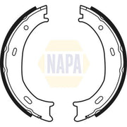 NAPA Parking Brake Shoe Set NBS5010