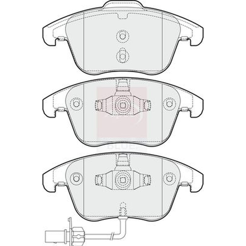 Apec Front Brake Pad Set PD3242