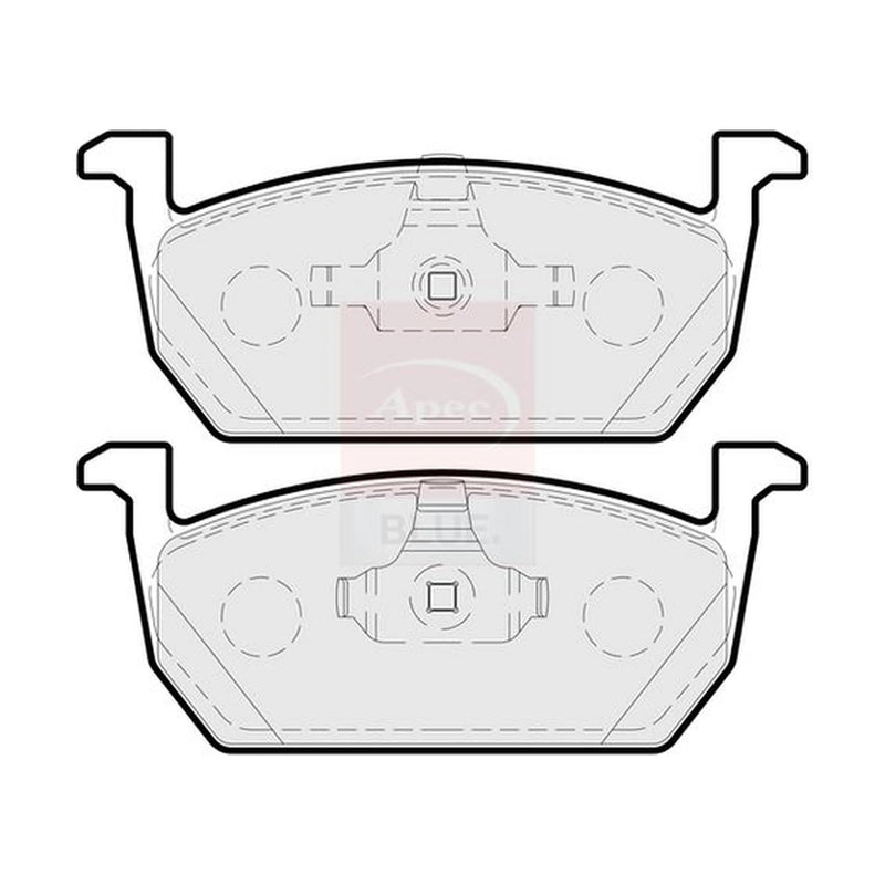 Apec Front Brake Pad Set PD3909