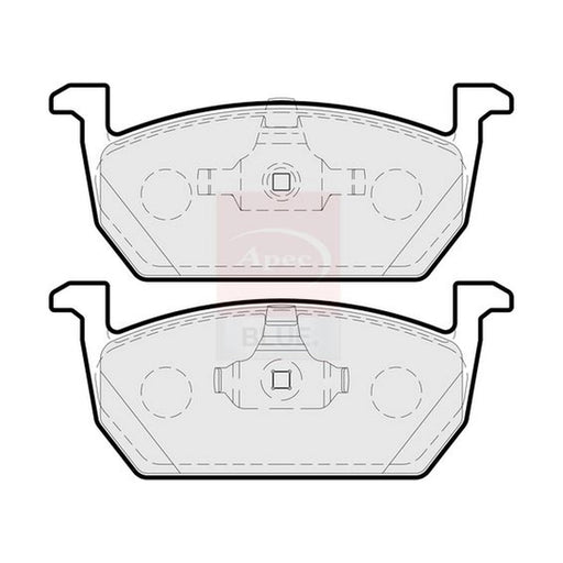 Apec Front Brake Pad Set PD3909
