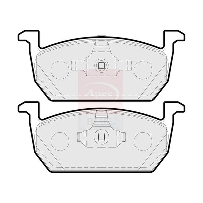 Apec Front Brake Pad Set PD3909