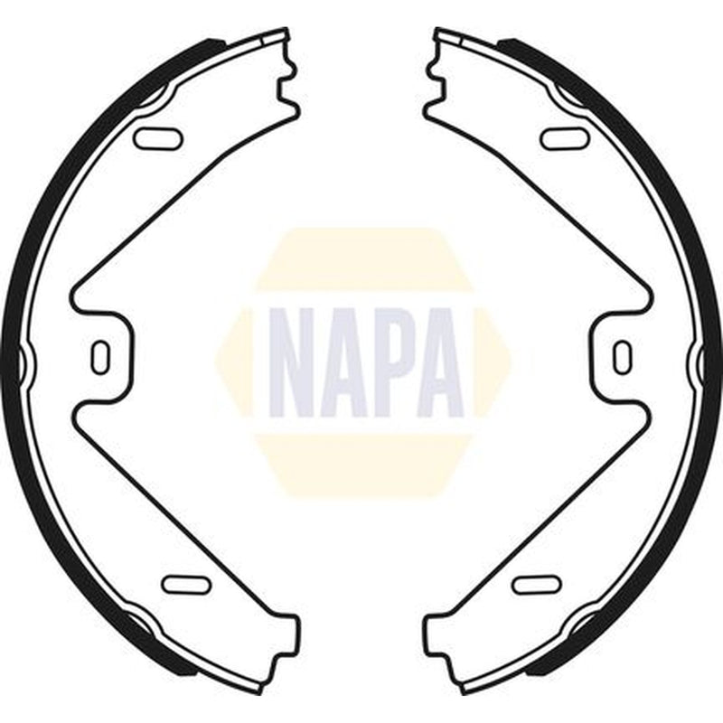 NAPA Parking Brake Shoe Set NBS5035