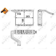 NRF Air Conditioning Evaporator 36142