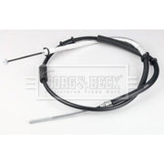 Borg & Beck Handbrake Cable Left Rear BKB3911