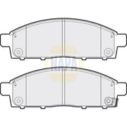NAPA Front Brake Pad Set NBP1629
