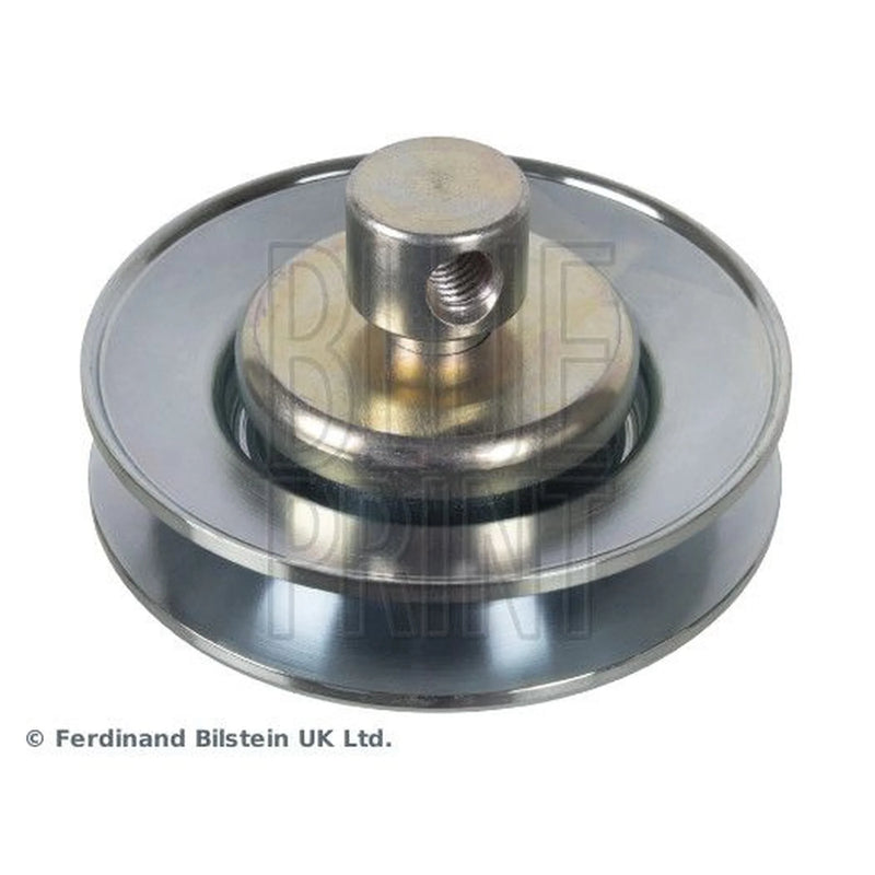 Blue Print V-Ribbed Belt Tensioner Pulley 79mm OD Wide Metal ADN19654