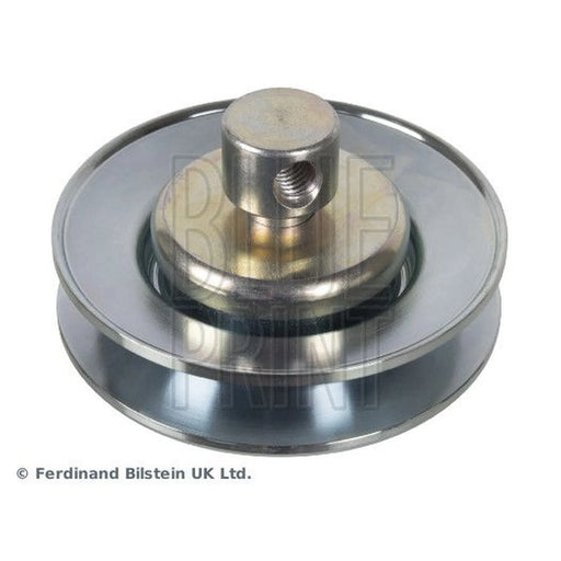Blue Print V-Ribbed Belt Tensioner Pulley 79mm OD Wide Metal ADN19654