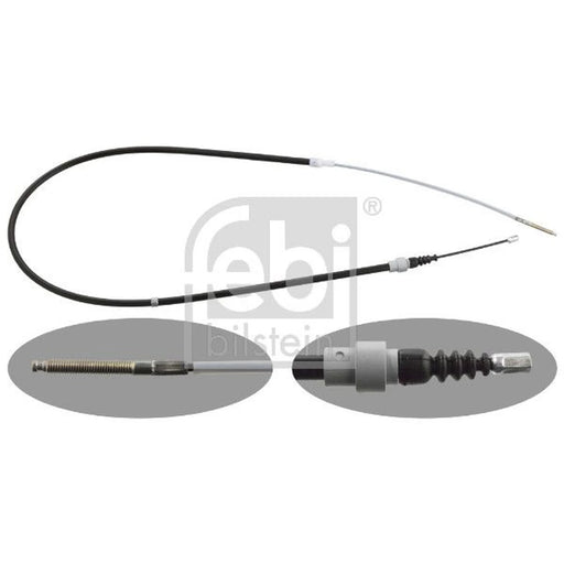 Febi Handbrake Cable Left Rear 27154