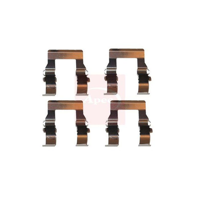 Apec Brake Pad Accessory Fitting Kit Front KIT526