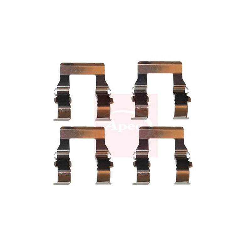 Apec Brake Pad Accessory Fitting Kit Front KIT526