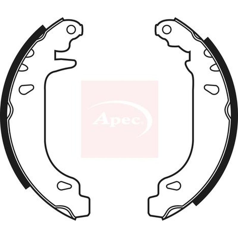 Apec Brake Shoe Set Axle Kit SHU505