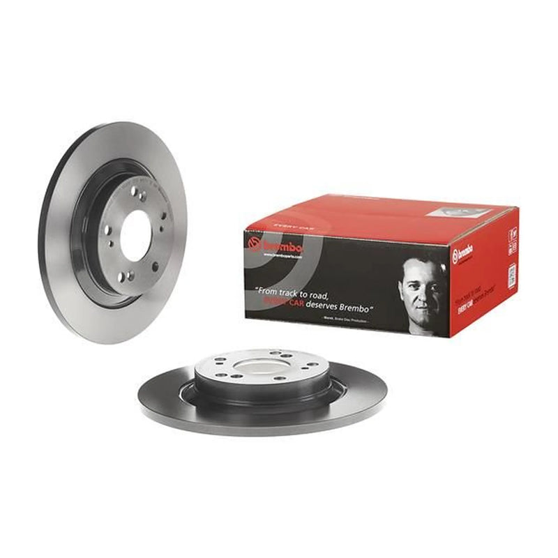 Brembo 2 x Solid Rear Brake Discs 08.9092.11